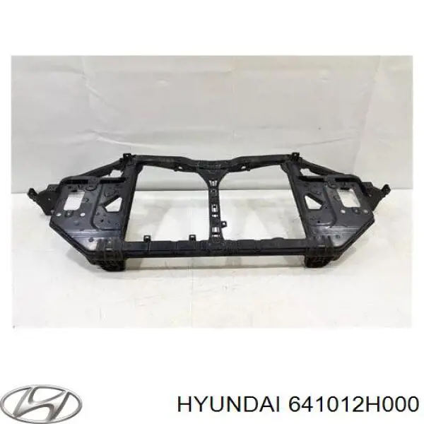 Suporte do radiador montado (painel de montagem de fixação das luzes) 641012H000 Hyundai/Kia
