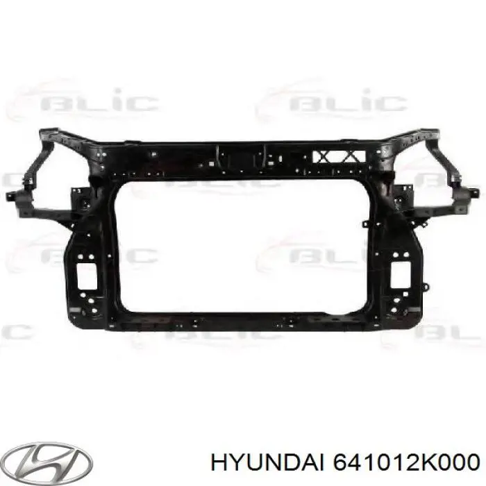 Suporte do radiador montado (painel de montagem de fixação das luzes) Hyundai/Kia 641012K000 preço, a partir de 114,27 USD