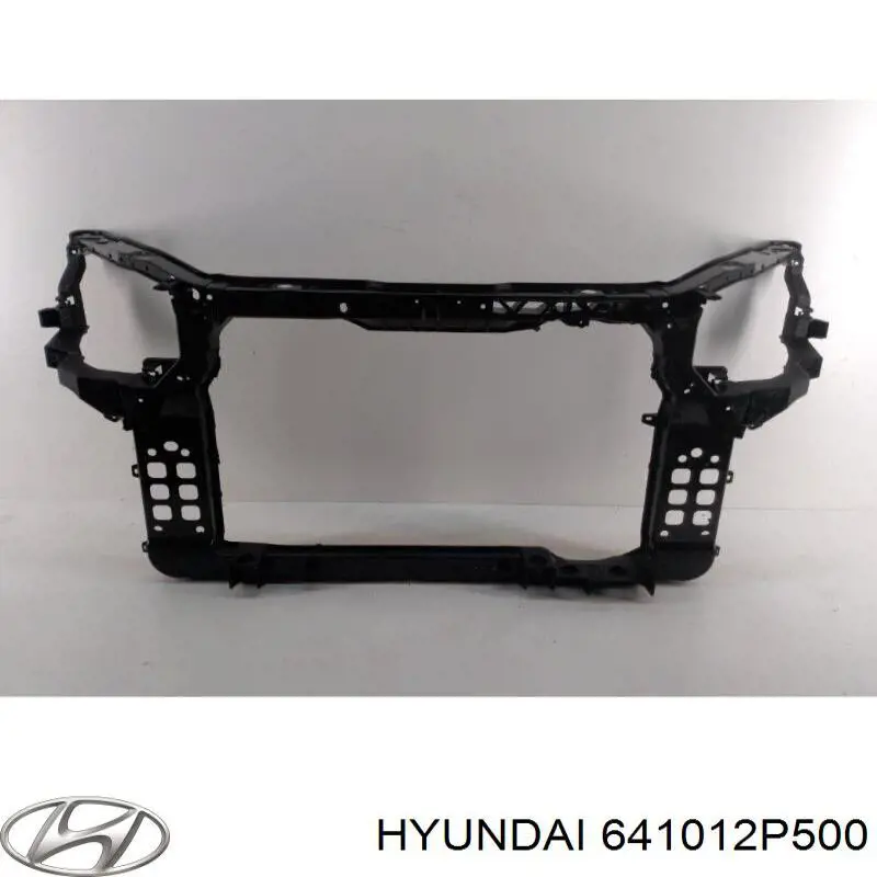 Suporte do radiador montado (painel de montagem de fixação das luzes) Hyundai/Kia 641012P500