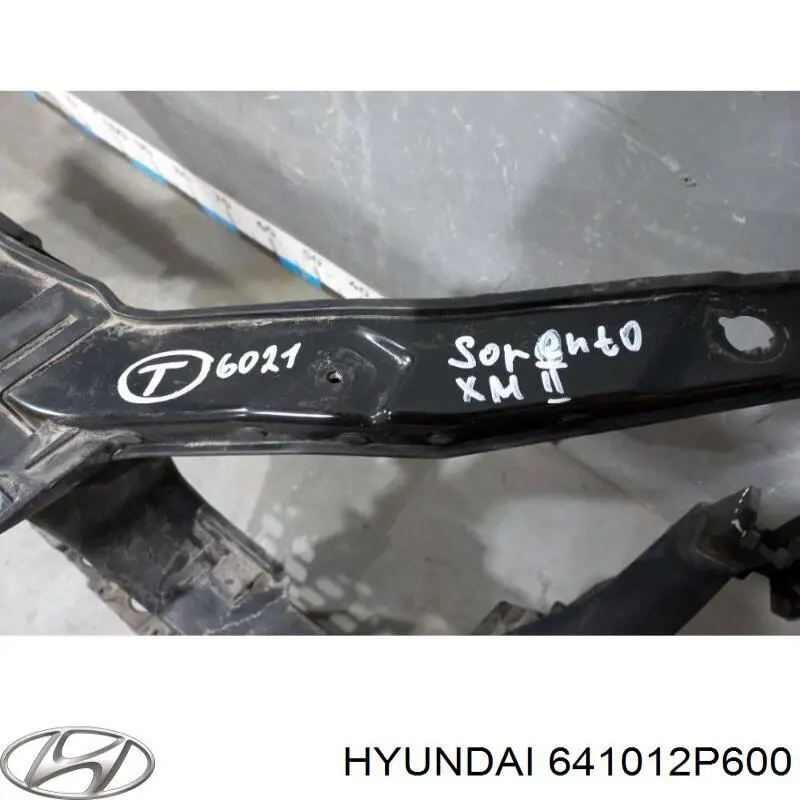 641012P600 Hyundai/Kia Suporte do radiador montado (painel de montagem de fixação das luzes)