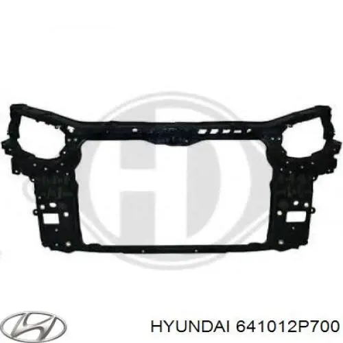 Suporte do radiador montado (painel de montagem de fixação das luzes) Hyundai/Kia 641012P700 preço, a partir de 264,96 USD
