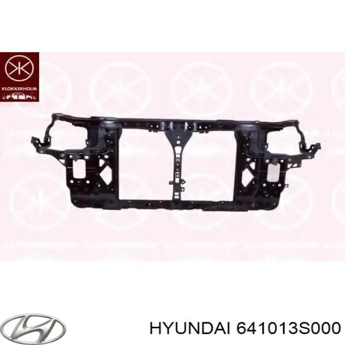 641013S000 Hyundai/Kia Suporte do radiador montado (painel de montagem de fixação das luzes)