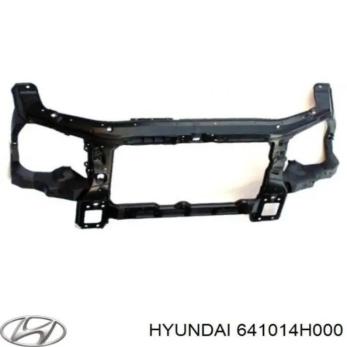 641014H000 Hyundai/Kia Suporte do radiador montado (painel de montagem de fixação das luzes)