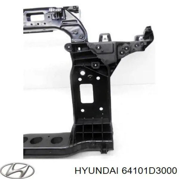 Suporte do radiador montado (painel de montagem de fixação das luzes) Hyundai/Kia 64101D3000 preço, a partir de 158,84 USD