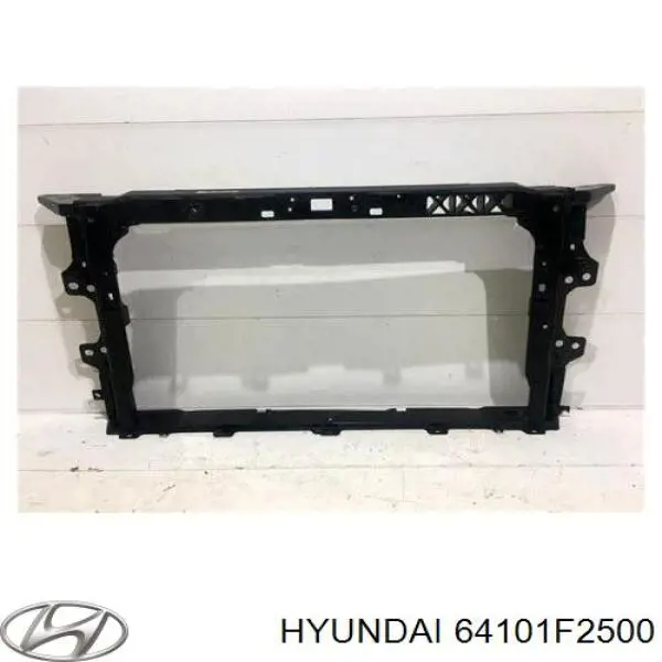 64101F2500 Hyundai/Kia Suporte do radiador montado (painel de montagem de fixação das luzes)