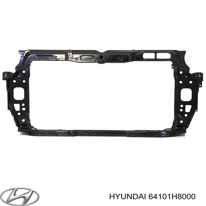 64101H8000 Hyundai/Kia Suporte do radiador montado (painel de montagem de fixação das luzes)