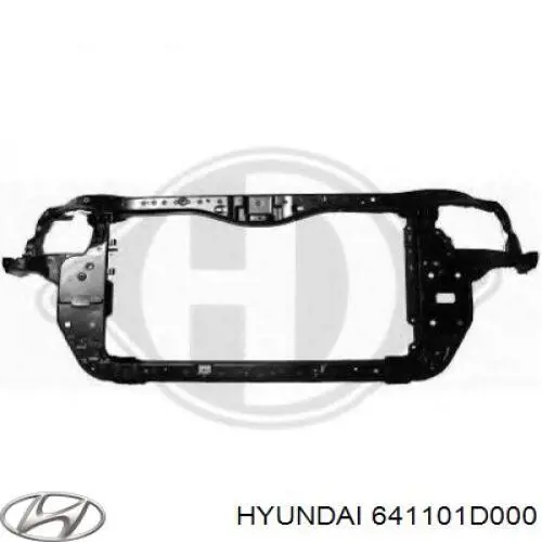 Suporte do radiador montado (painel de montagem de fixação das luzes) Hyundai/Kia 641101D000 preço, a partir de 173,66 USD