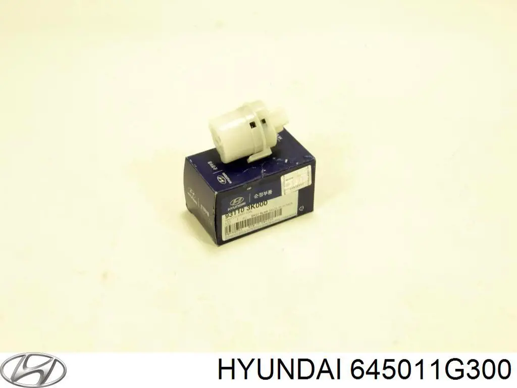 645011G300 Hyundai/Kia Arco do pára-lama dianteiro esquerdo