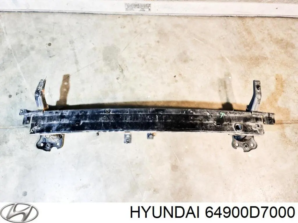 64900D7000 Hyundai/Kia Reforçador do pára-choque dianteiro