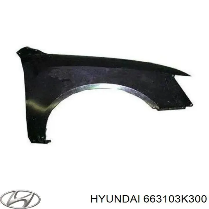 Pára-lama dianteiro esquerdo Hyundai/Kia 663103K300 preço, a partir de 358,14 USD