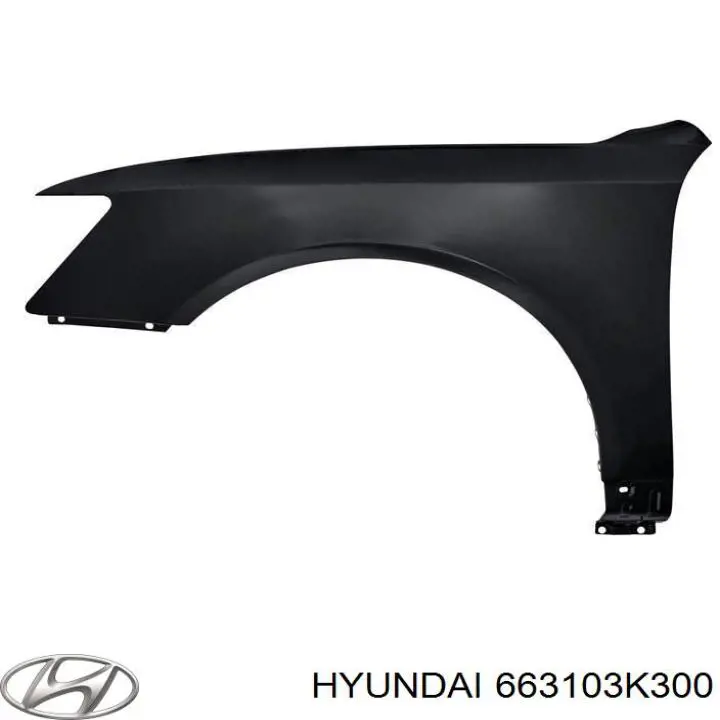 663103K300 Hyundai/Kia Pára-lama dianteiro esquerdo
