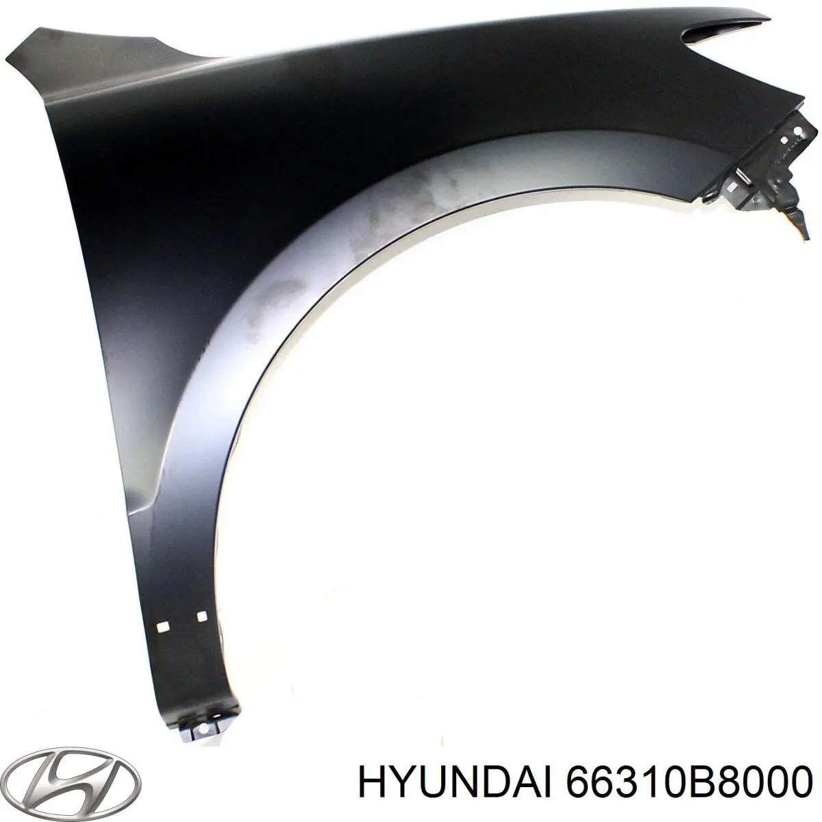 66310B8000 Hyundai/Kia Pára-lama dianteiro esquerdo