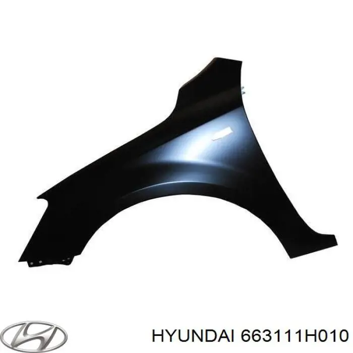 Pára-lama dianteiro esquerdo Hyundai/Kia 663111H010 preço, a partir de 116,00 USD