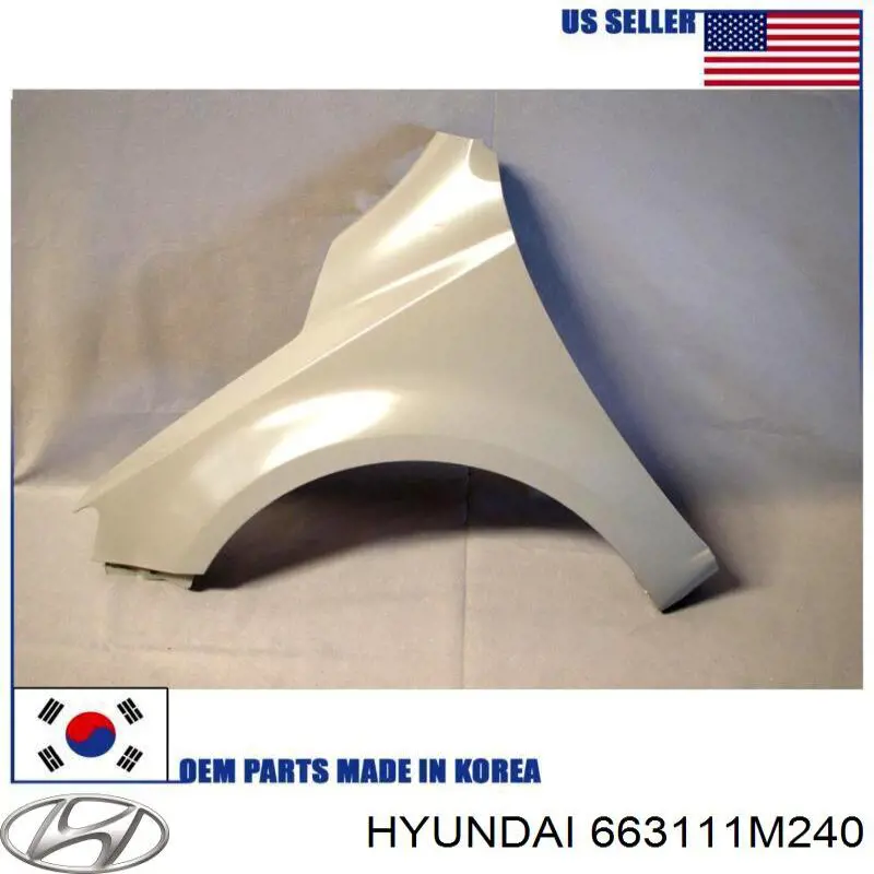 Pára-lama dianteiro esquerdo Hyundai/Kia 663111M240 preço, a partir de 237,49 USD
