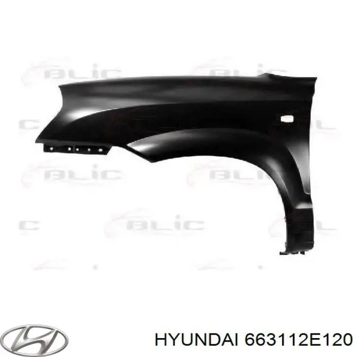 Pára-lama dianteiro esquerdo Hyundai/Kia 663112E120 preço, a partir de 72,25 USD