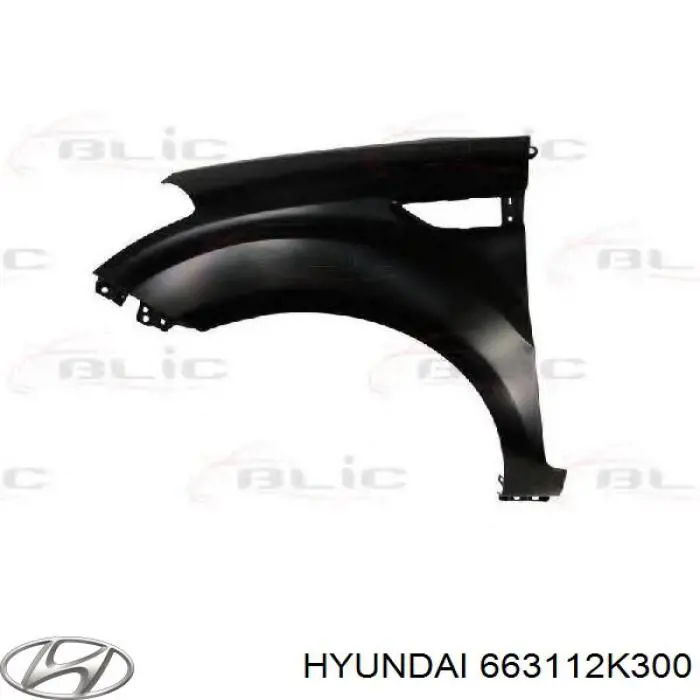 Pára-lama dianteiro esquerdo Hyundai/Kia 663112K300 preço, a partir de 84,09 USD