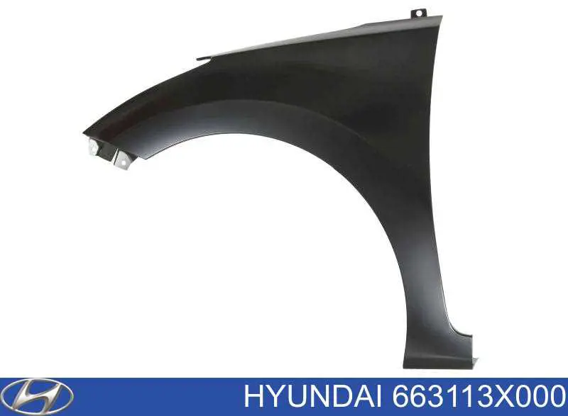 Pára-lama dianteiro esquerdo Hyundai/Kia 663113X000 preço, a partir de 59,87 USD