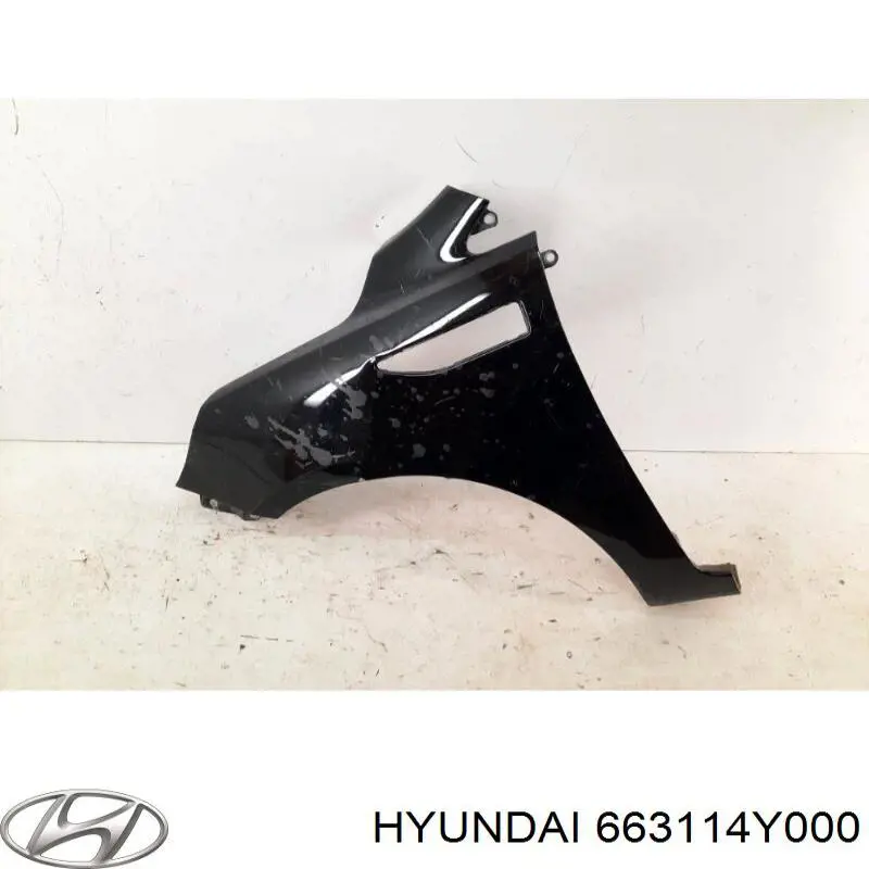 663114Y000 Hyundai/Kia Pára-lama dianteiro esquerdo