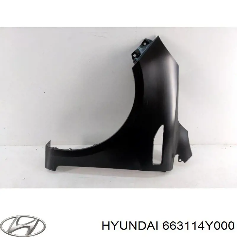 Pára-lama dianteiro esquerdo Hyundai/Kia 663114Y000 preço, a partir de 67,35 USD