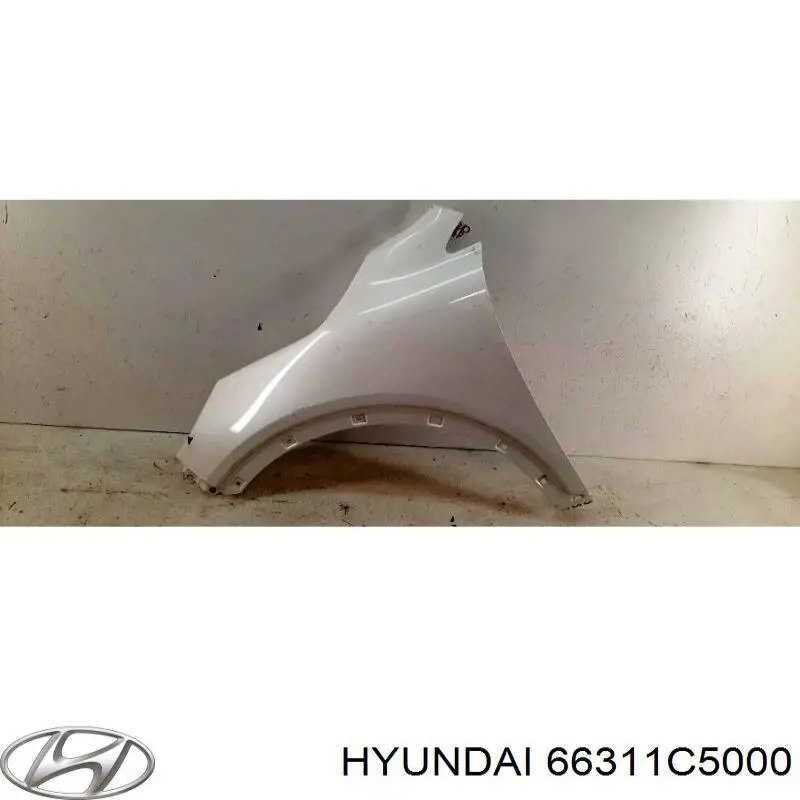 66311C5000 Hyundai/Kia Pára-lama dianteiro esquerdo