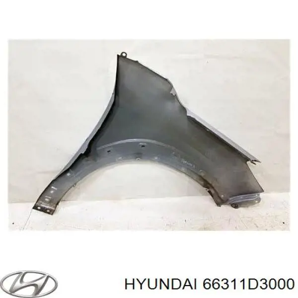 66311D3000 Hyundai/Kia Pára-lama dianteiro esquerdo