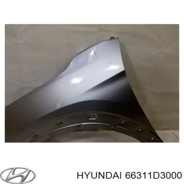 Compre 66311D3000 Hyundai/Kia Pára-lama dianteiro esquerdo