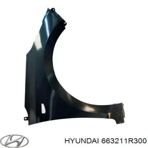 Pára-lama dianteiro direito Hyundai/Kia 663211R300 preço, a partir de 114,80 USD