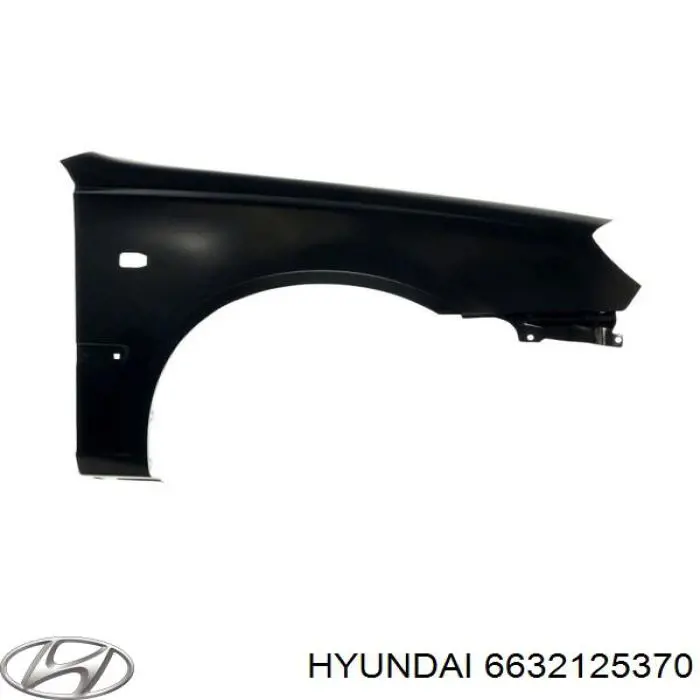 6632125370 Hyundai/Kia Pára-lama dianteiro direito