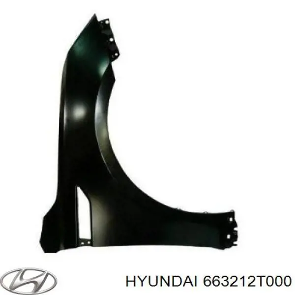 Pára-lama dianteiro direito Hyundai/Kia 663212T000 preço, a partir de 73,15 USD