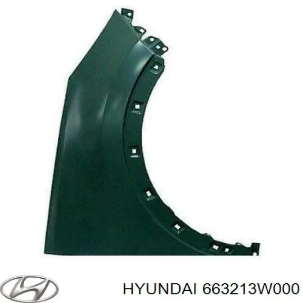 Compre 663213W000 Hyundai/Kia Pára-lama dianteiro direito
