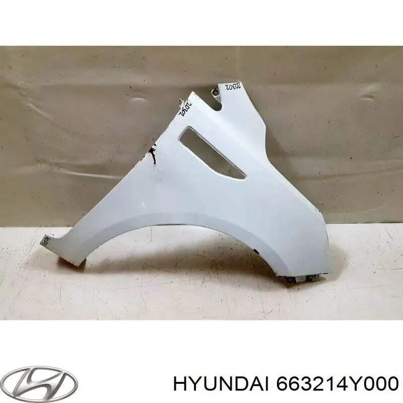 663214Y000 Hyundai/Kia Pára-lama dianteiro direito