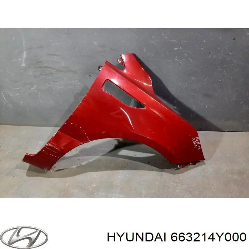 Pára-lama dianteiro direito Hyundai/Kia 663214Y000 preço, a partir de  USD