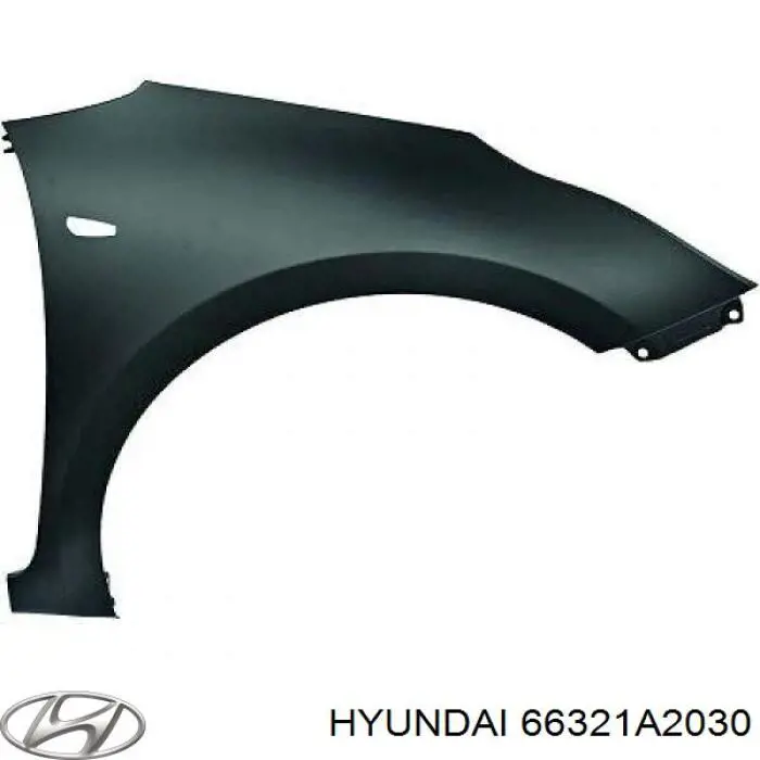 66321A2030 Hyundai/Kia Pára-lama dianteiro direito