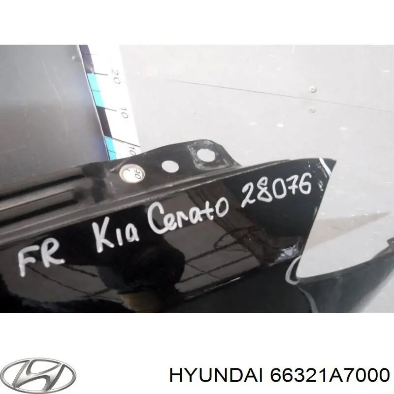  Pára-lama dianteiro direito KIA Cerato III sedan (YD) (2012 - 2019) III