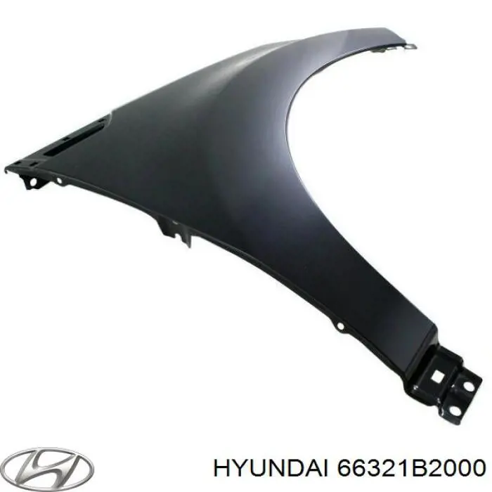 66321B2000 Hyundai/Kia Pára-lama dianteiro direito