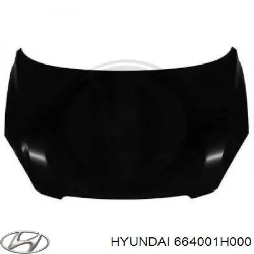 664001H000 Hyundai/Kia Capota