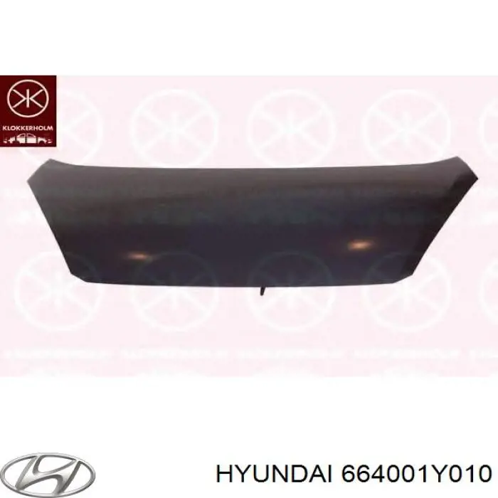 664001Y010 Hyundai/Kia Capota