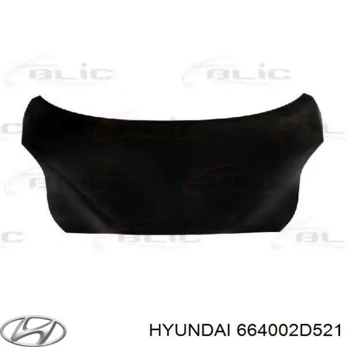 Capota Hyundai/Kia 664002D521 preço, a partir de 225,28 USD