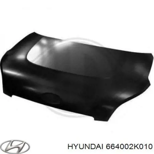 Capota Hyundai/Kia 664002K010 preço, a partir de 283,64 USD