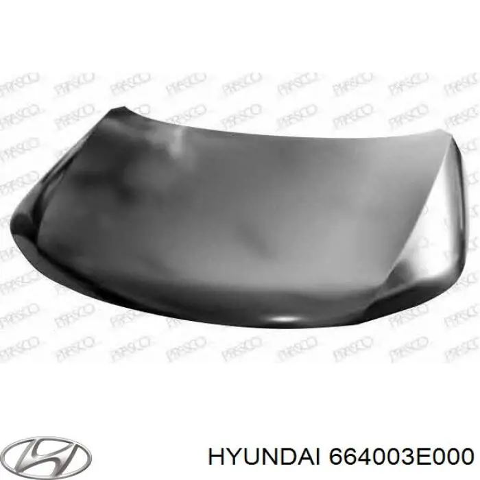 Capota Hyundai/Kia 664003E000 preço, a partir de 221,33 USD