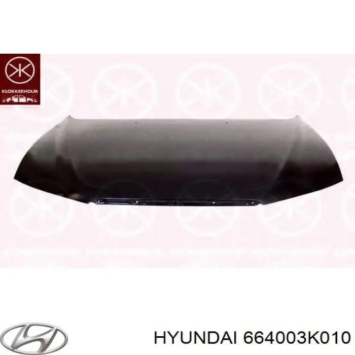 Capota Hyundai/Kia 664003K010 preço, a partir de 260,49 USD