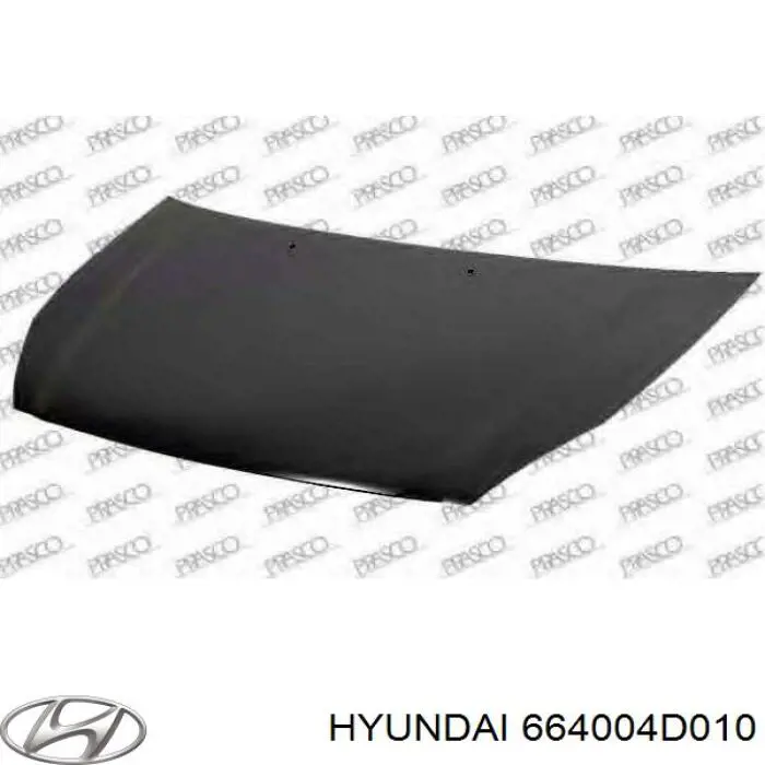 Capota Hyundai/Kia 664004D010 preço, a partir de 200,90 USD