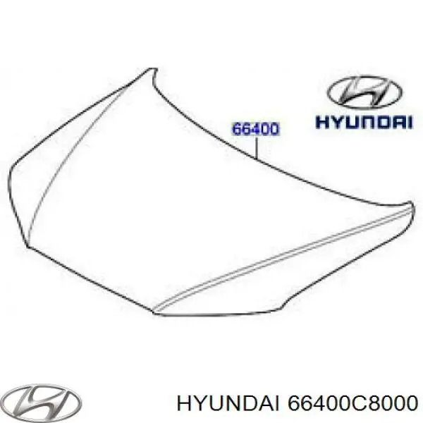 66400C8000 Hyundai/Kia Capota