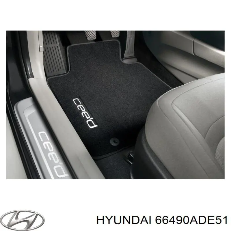 Porca de roda 66490ADE51 Hyundai/Kia