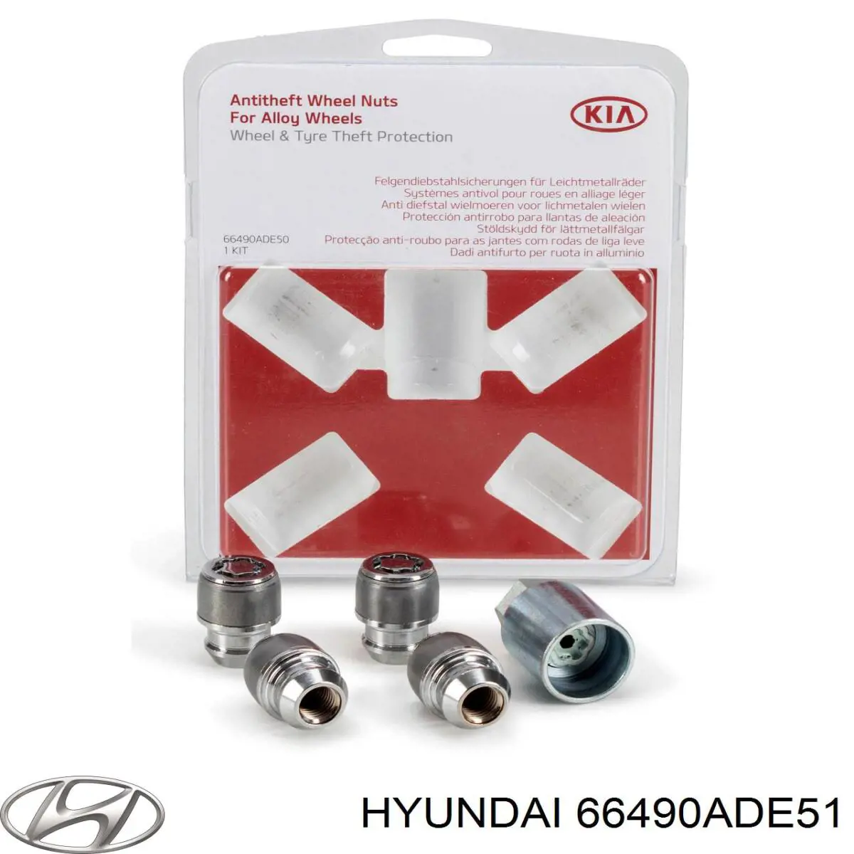 Porca de roda para KIA Rio IV FB, SC