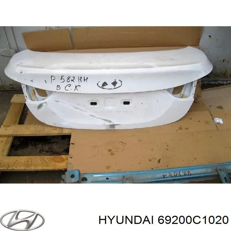 Tampa de porta-malas Hyundai Sonata VII LF