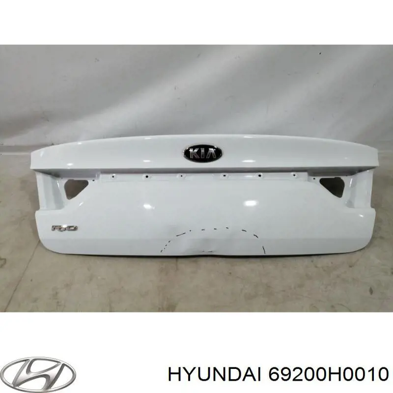Tampa de porta-malas KIA Rio IV FB, SC