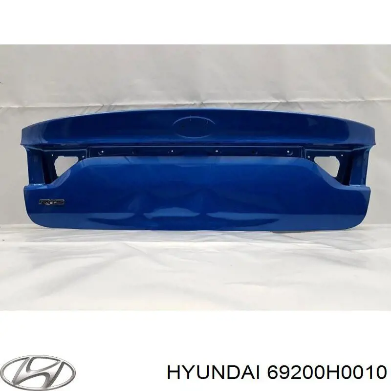  Tampa de porta-malas KIA Rio IV sedan (FB, SC) (2016 - 2026) IV