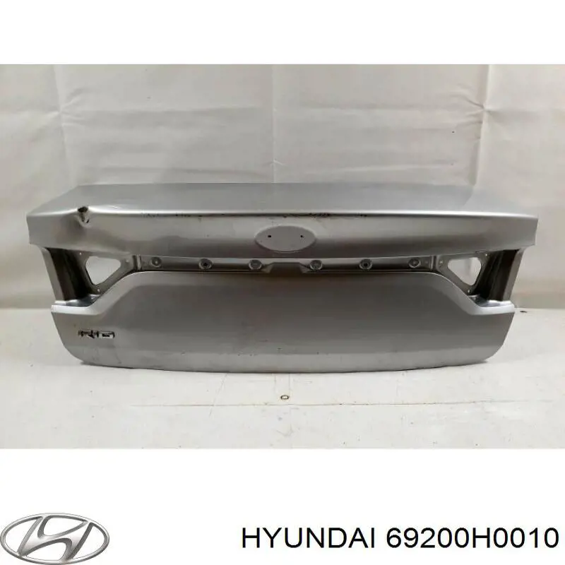  Tampa de porta-malas KIA Rio IV sedan (FB, SC) (2016 - 2026) IV