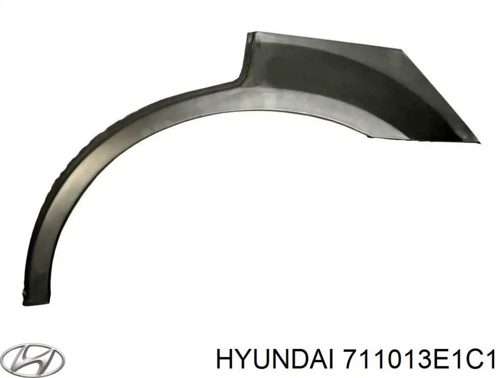 Pára-lama traseiro esquerdo Hyundai/Kia 711013E1C1 preço, a partir de 1062,33 USD